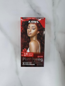 KAIWS Plant Hair Dye Cream (7.67 Bright Red)