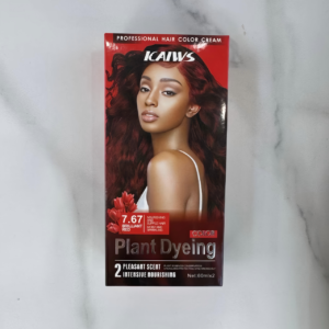 KAIWS Plant Hair Dye Cream (7.67 Bright Red)