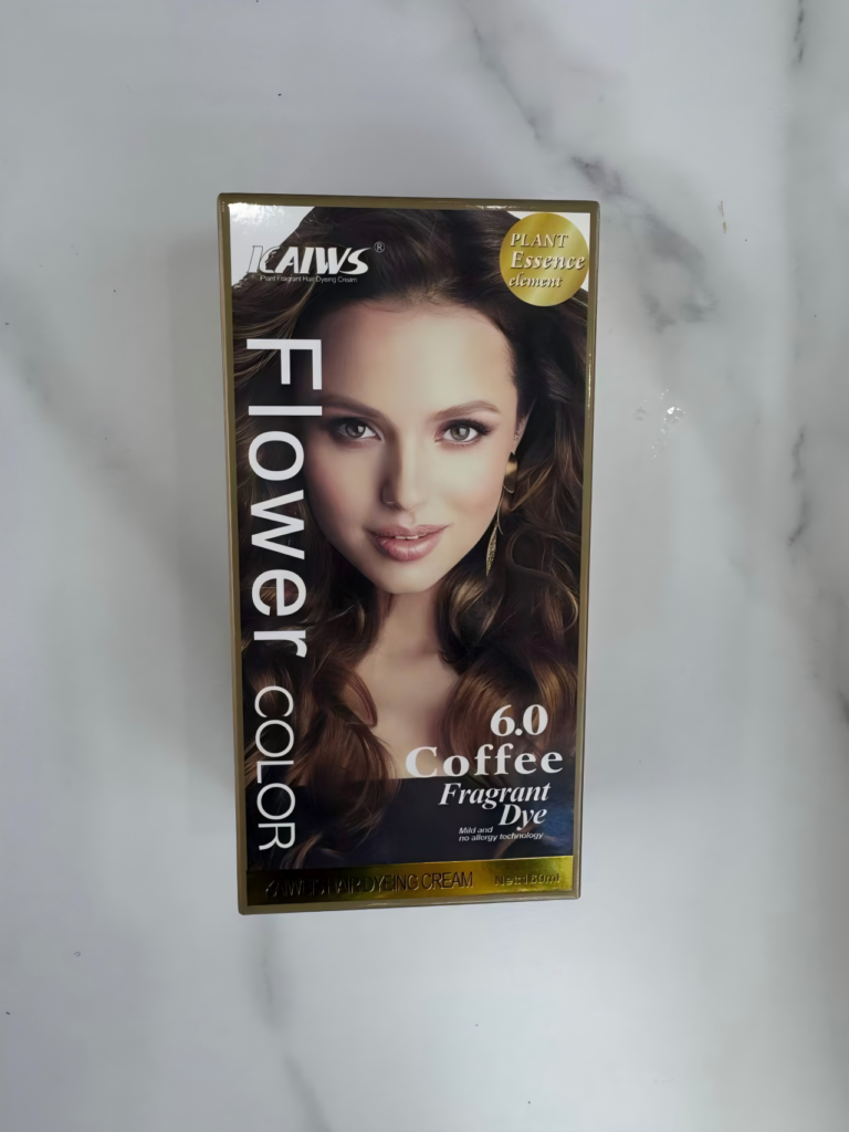 KAIWS Floral Scented Hair Dye Cream (6.0 Coffee Scent)