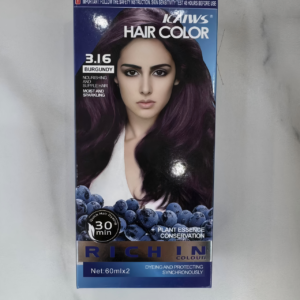 KAIWS Hair Dye Cream (3.16 Burgundy Red)