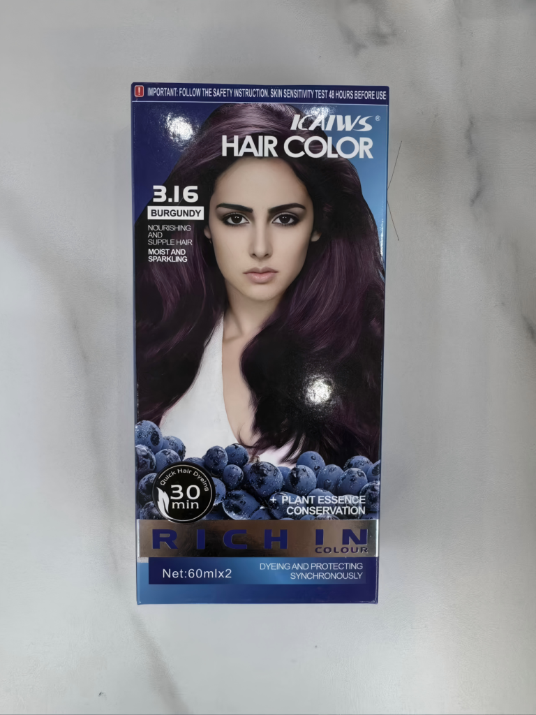 KAIWS Hair Dye Cream (3.16 Burgundy Red)